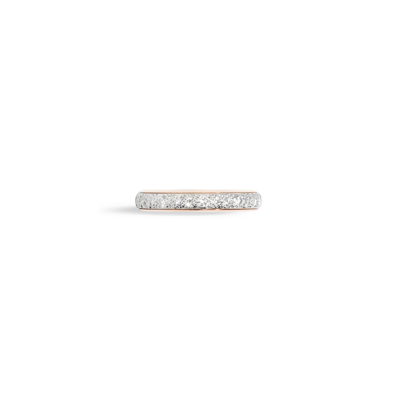 Pomellato 18K Rose Gold Iconica Diamond Ring