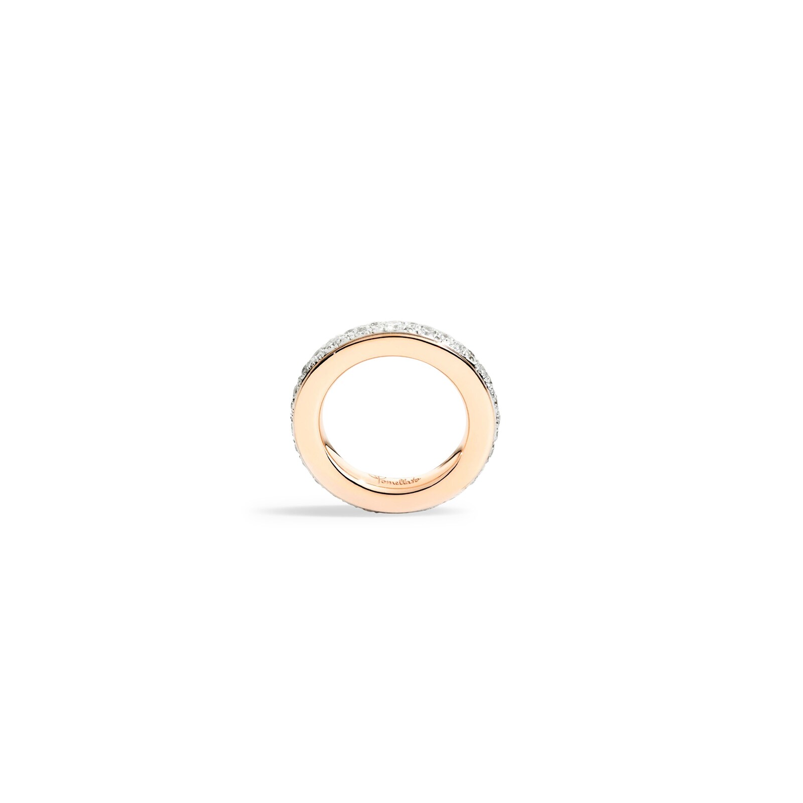 Pomellato 18K Rose Gold Iconica Diamond Ring