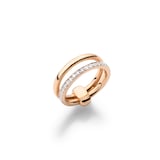 Pomellato 18K Rose Gold Pomellato Together Diamond Ring