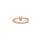 Pomellato 18ct Rose Gold Pomellato Together 0.10ct Diamond Ring