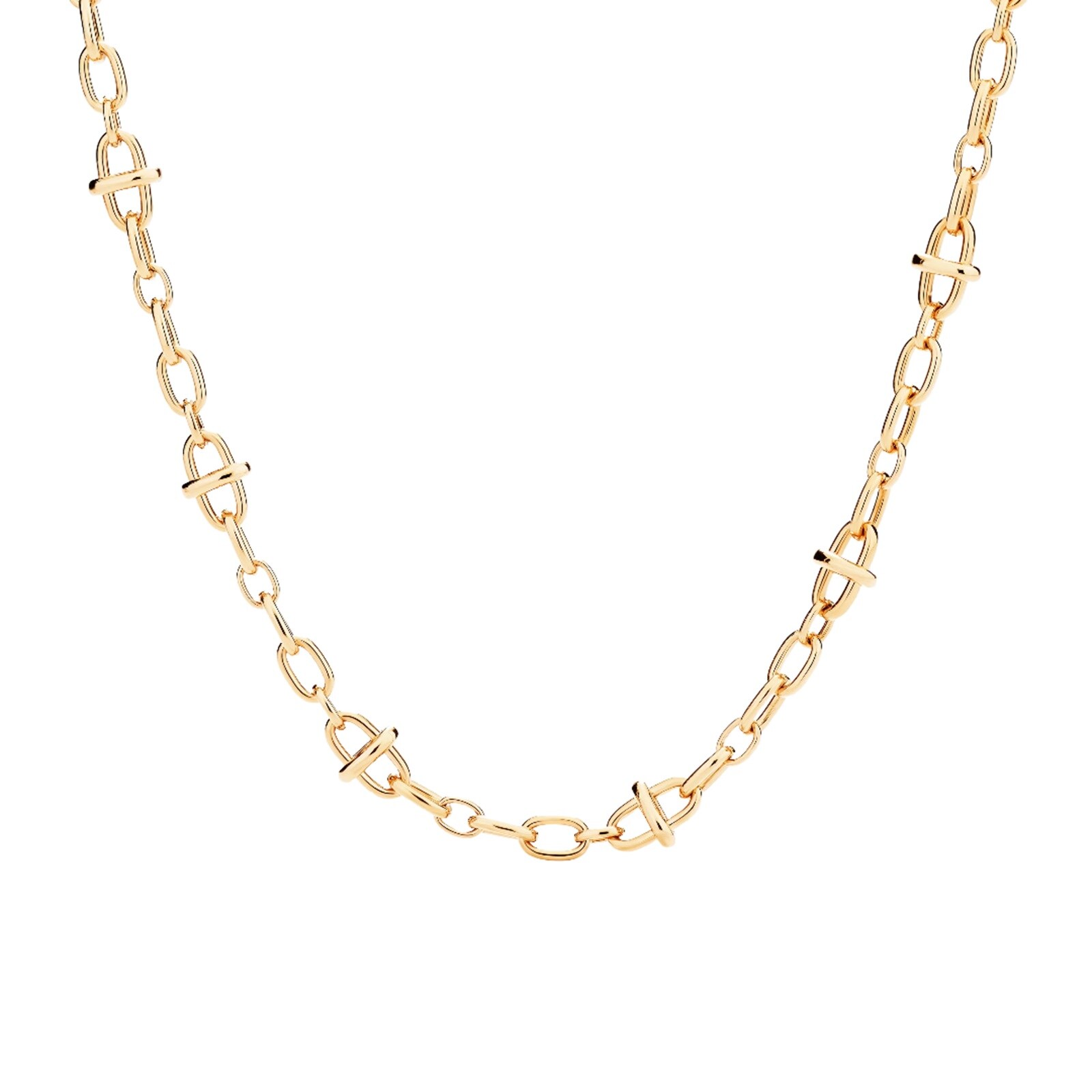 Pomellato 18ct Yellow Gold Iconica Necklace PCC5110O100000000 Goldsmiths Pomellato 18ct Yellow Gold Iconica Necklace PCC5110O100000000 Goldsmiths
