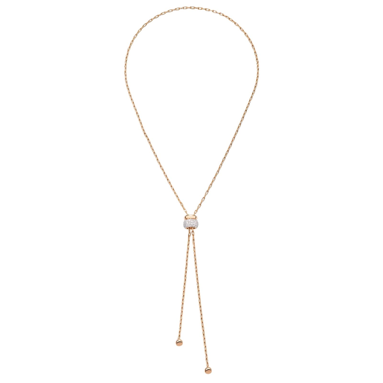 Pomellato 18ct Rose Gold Iconica Lariat Necklace