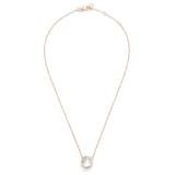 Pomellato 18ct Rose Gold Pomellato Together 0.20ct Diamond Necklace