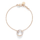 Pomellato 18ct Rose Gold Pomellato Together 0.20ct Diamond Bangle