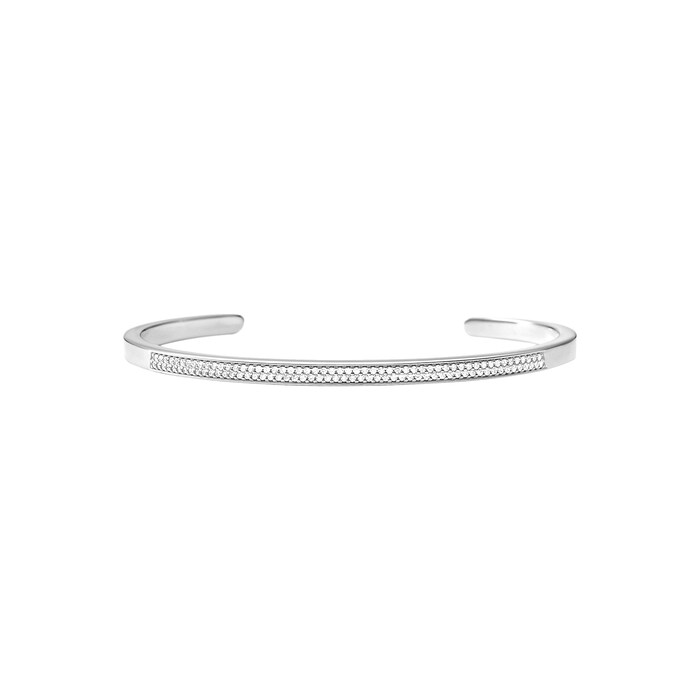 Michael Kors Custom Kors Sterling Silver Cuff Size M