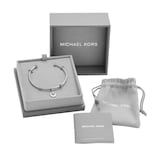 Michael Kors Sterling Silver Starter Charm Bracelet