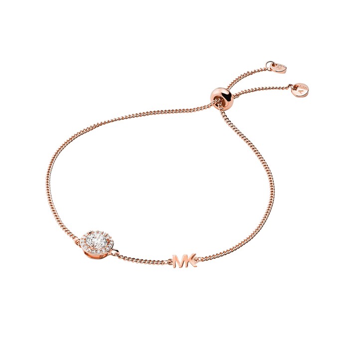 Michael Kors Custom Kors Rose Gold Plated Bracelet
