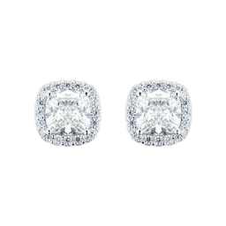 37200793 - Sterling Silver Kors Brilliance Halo Studs