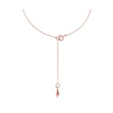 Michael Kors Mercer Link 14ct Rose Gold Plated Pave Necklace