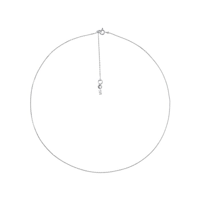 Michael Kors Custom Kors Sterling Silver Charm Necklace