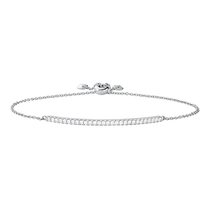 Michael Kors Sterling Silver Kors Brilliance Cubic Zirconia Bracelet