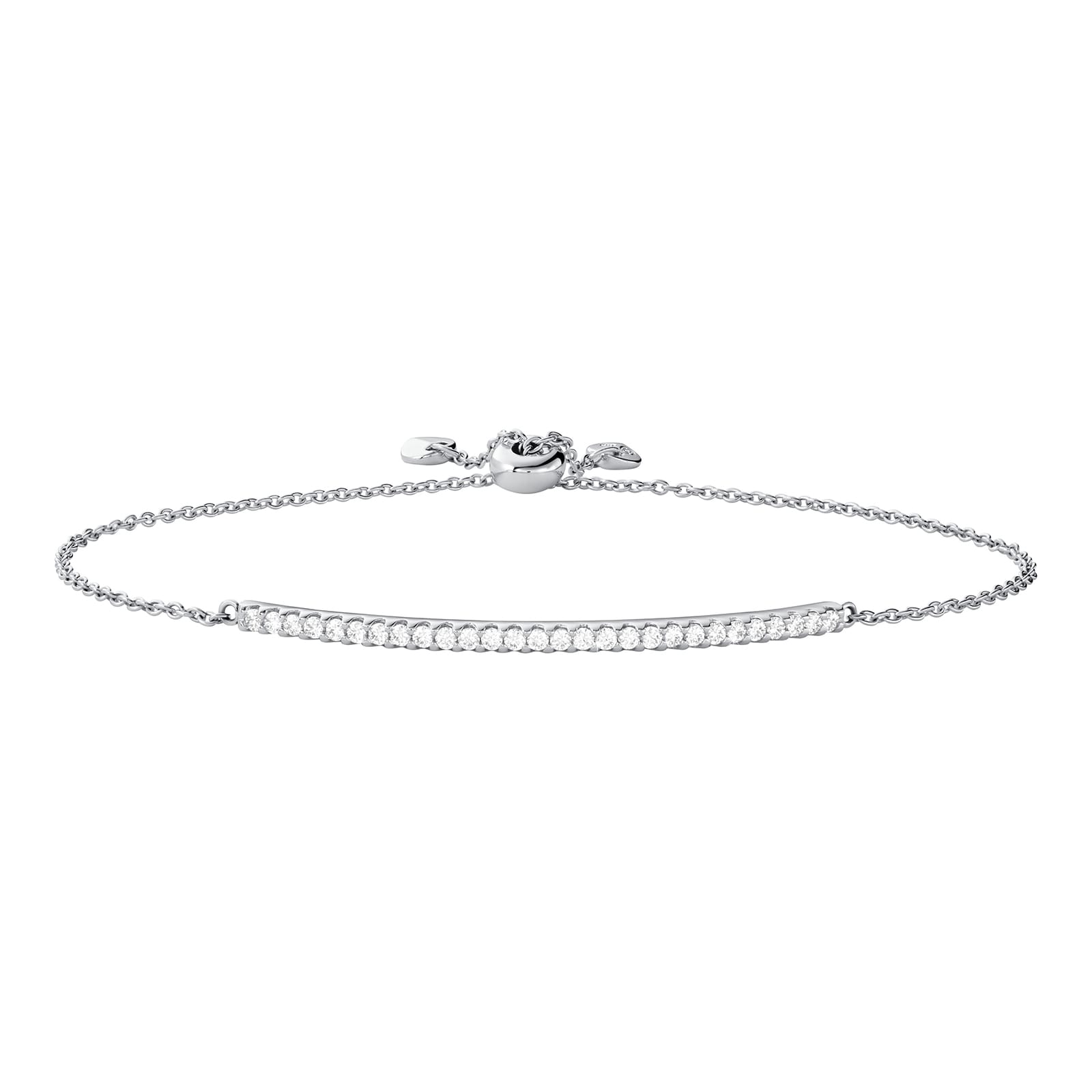Michael Kors Sterling Silver Kors Brilliance Cubic Zirconia Bracelet  MKC1418AN040 | Goldsmiths