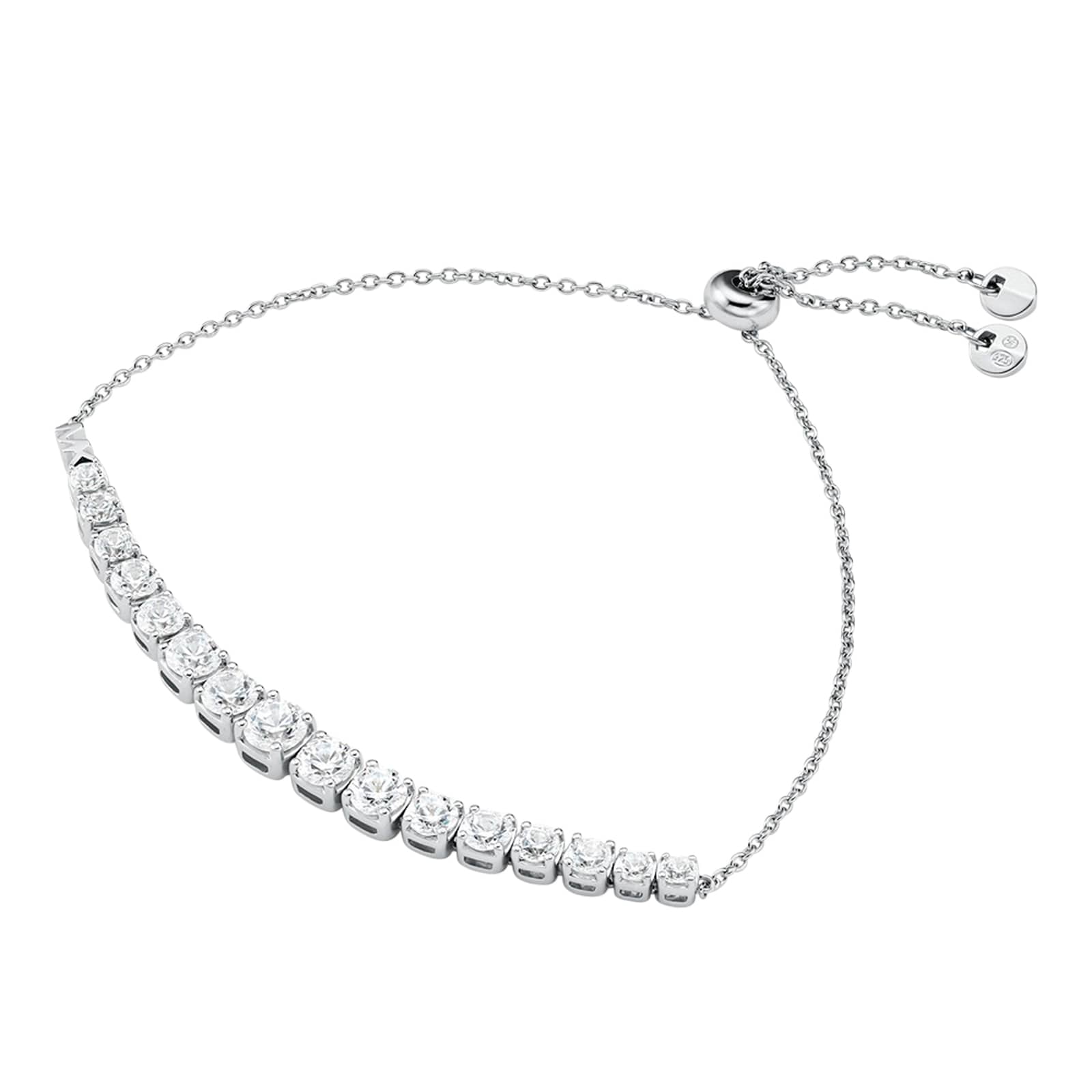 Michael Kors Silver Cubic Zirconia Premium Bracelet
