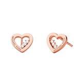 Michael Kors Rose Gold Plated Sterling Silver Earrings
