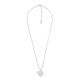 Michael Kors Kors Sterling Silver MK Locket Pendant