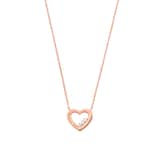 Michael Kors Rose Gold Plated Sterling Silver Pendant