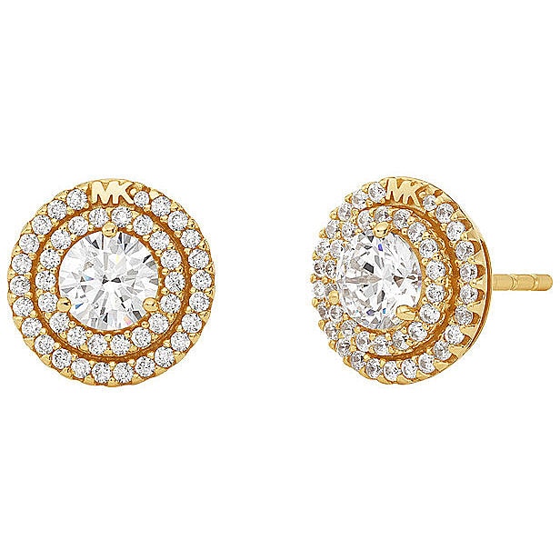 14ct Gold Plated Sterling Silver Stud Earrings
