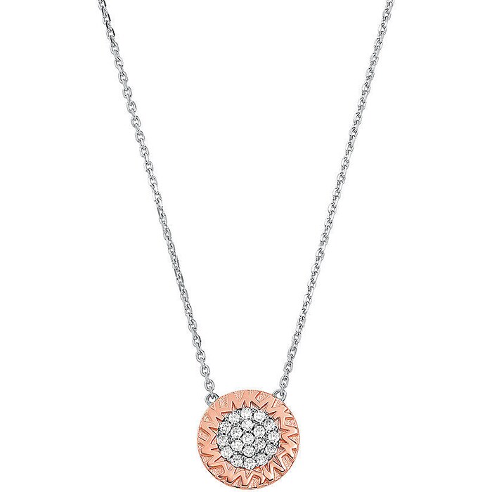 Michael Kors 14ct Rose Gold Coloured Sterling Silver Necklace