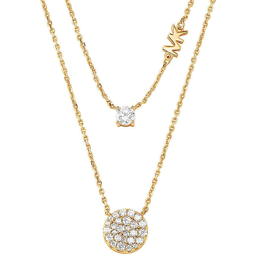 Michael Kors 14ct Yellow Gold Coloured Sterling Silver Necklace