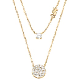 37200879 - 14ct Yellow Gold Coloured Sterling Silver Necklace