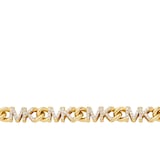 Michael Kors 14ct Yellow Gold Coloured Collar Necklace