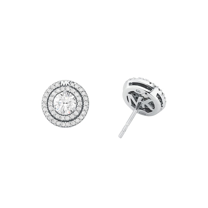 Michael Kors Michael Kors White Cubic Zirconia Stud Earrings