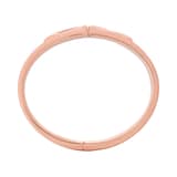 Michael Kors Rose Gold Plated Logo Mott Bangle