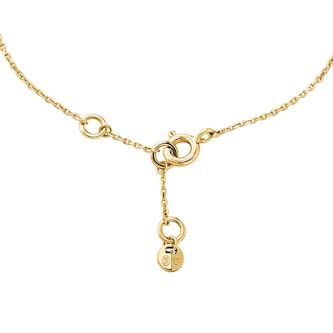 Michael Kors Sterling Silver MK Logo Padlock Bracelet
