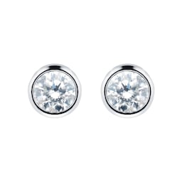 37240244 - Sinaa Silver Tone Crystal Stud Earring