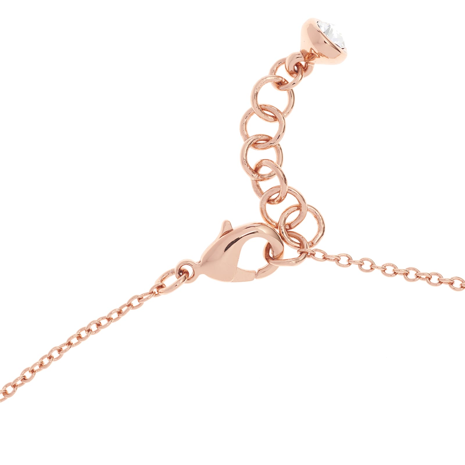 Ted Baker Rose Gold Coloured Hara Tiny Heart Pendant Necklace Ted Baker Rose Gold Coloured Hara Tiny Heart Pendant Necklace