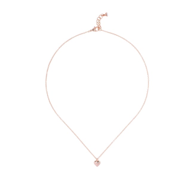 Ted Baker Rose Gold Coloured Hara Tiny Heart Pendant Necklace Ted Baker Rose Gold Coloured Hara Tiny Heart Pendant Necklace