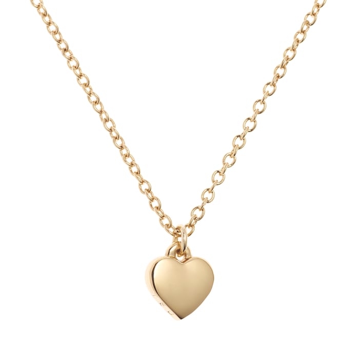 Ted Baker Gold Hara Tiny Heart Pendant Necklaces