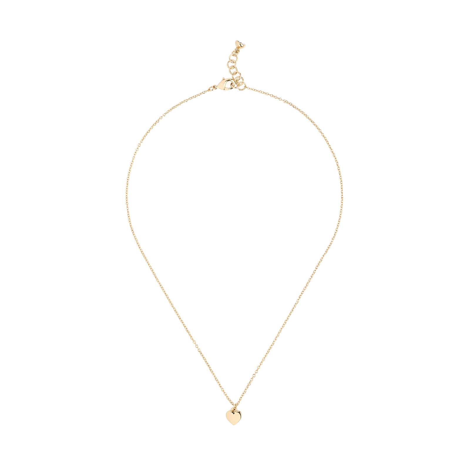 ted baker hara tiny heart pendant necklace gold