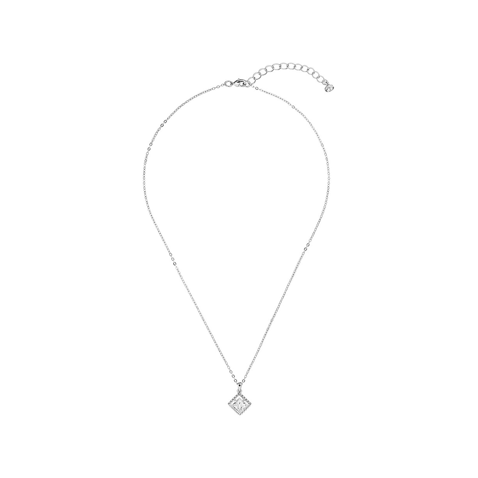 Ted Baker Pythia Pearl Framed Crystal Pendant