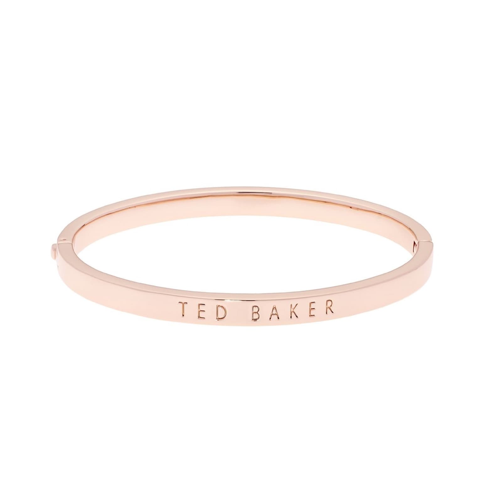 Ted Baker Clemina Rose Gold Coloured Hinged Bangle Ted Baker Clemina Rose Gold Coloured Hinged Bangle
