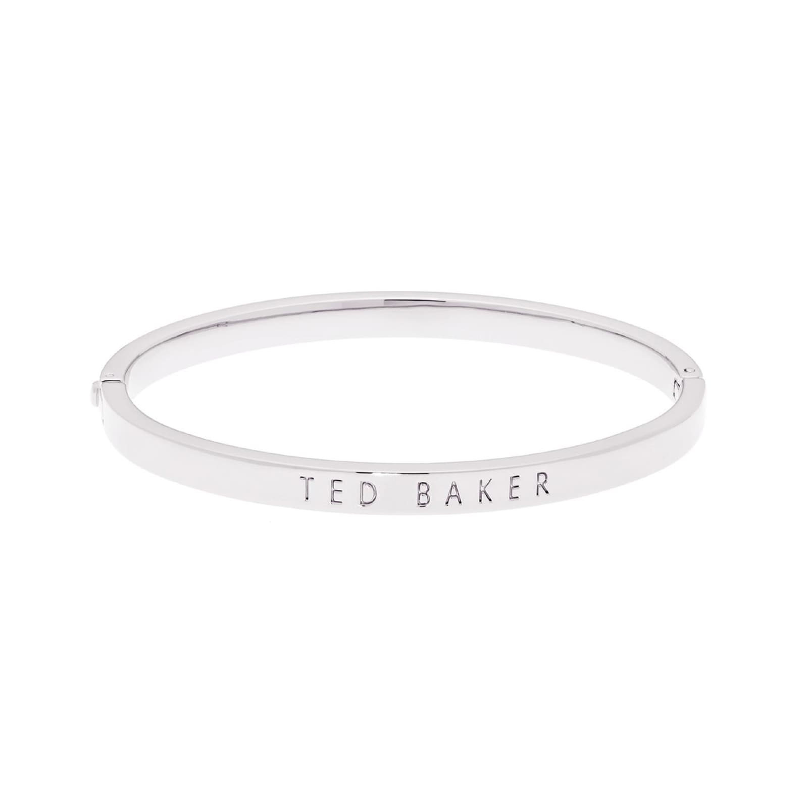 Ted Baker Silver Coloured Clemina Hinge Bangle Ted Baker Silver Coloured Clemina Hinge Bangle