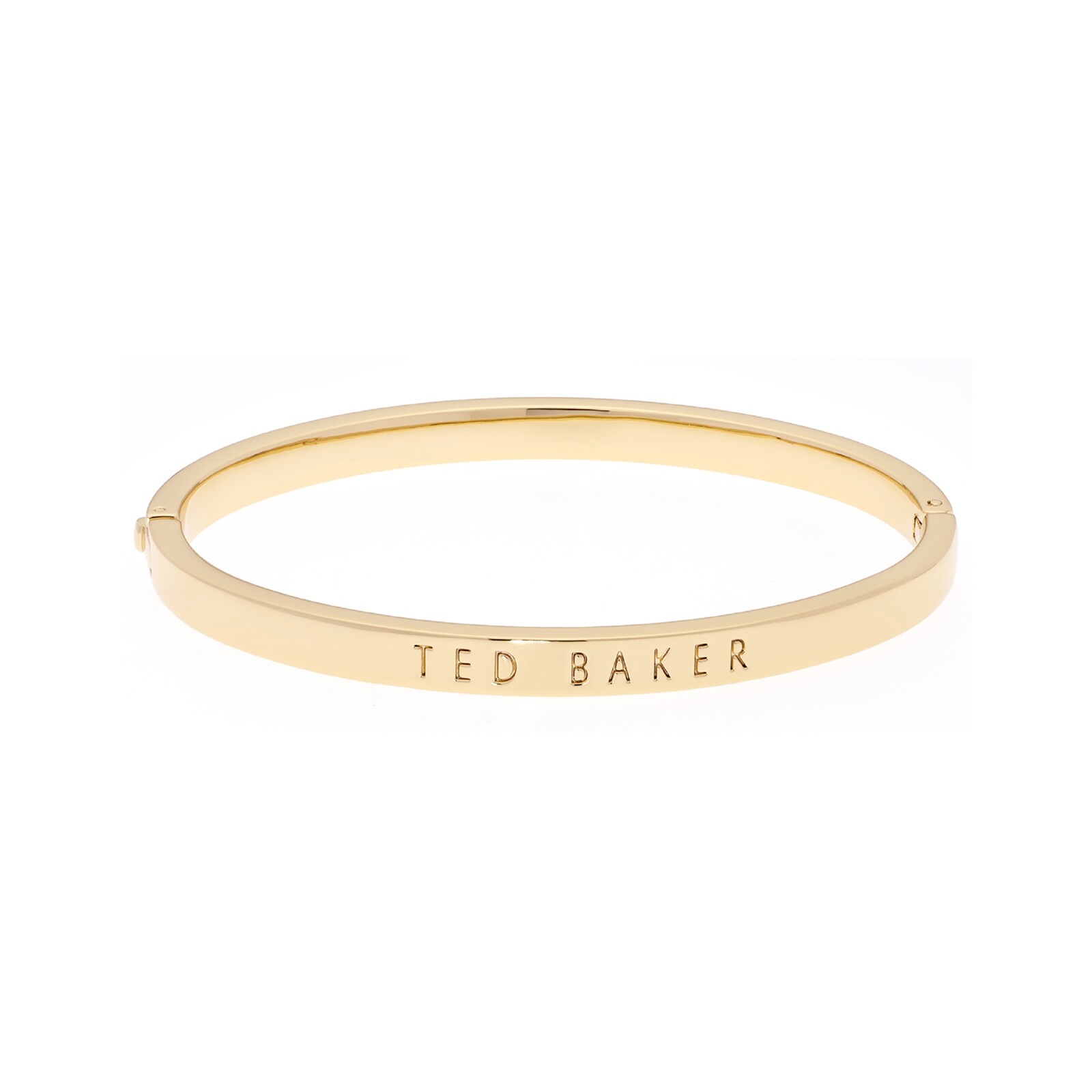 Ted Baker Gold Coloured Clemina Hinged Bangle