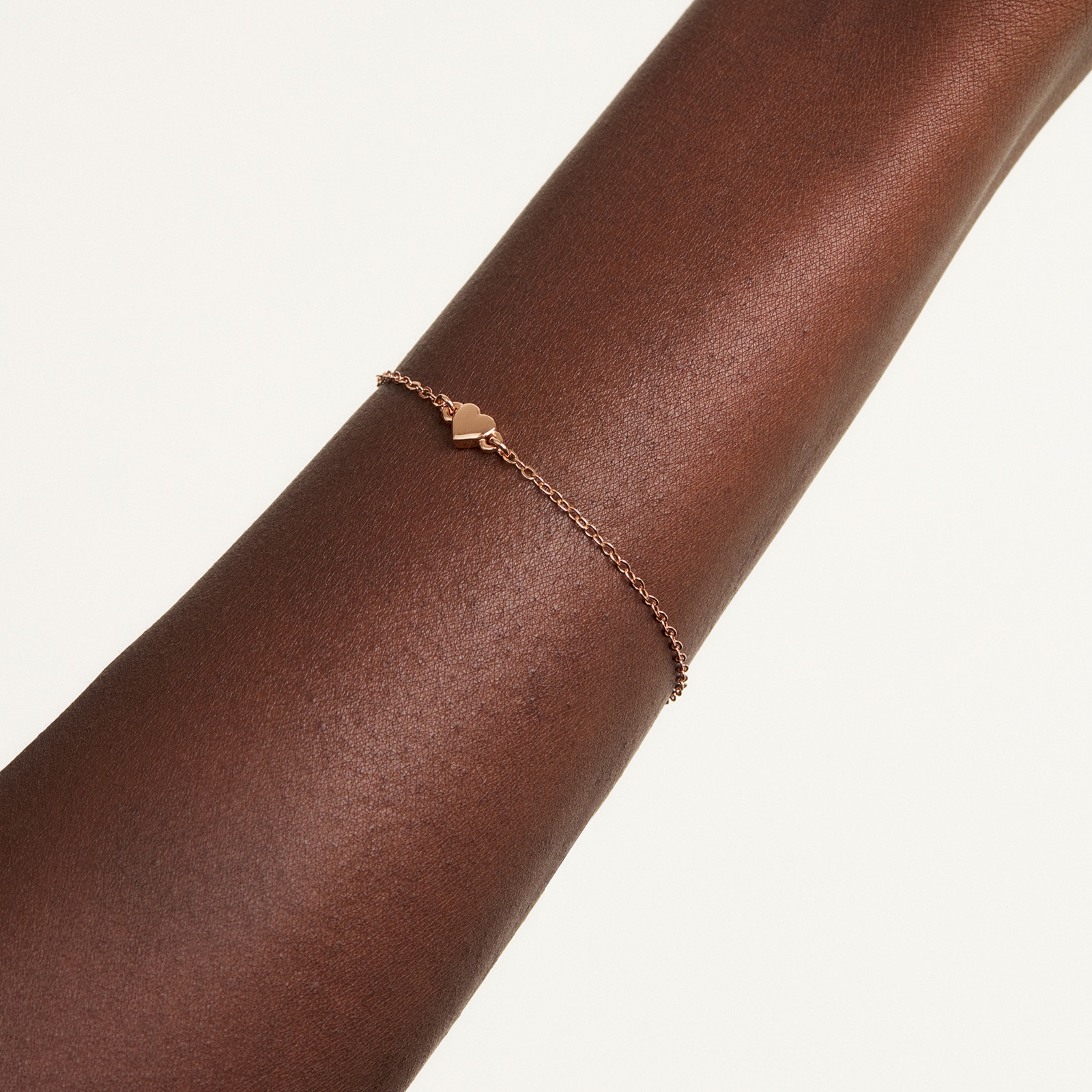 Ted Baker Rose Gold Coloured Tiny Heart Bracelet