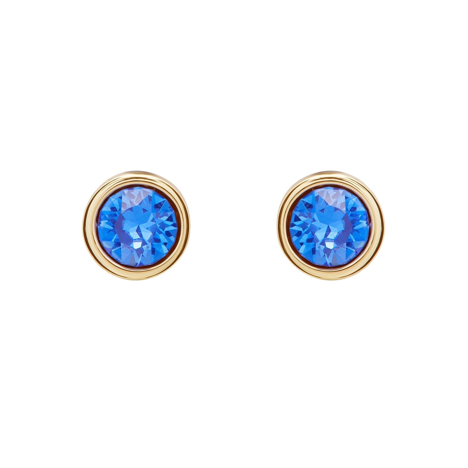 Ted Baker Sinaa Gold Coloured Crystal Stud Earrings