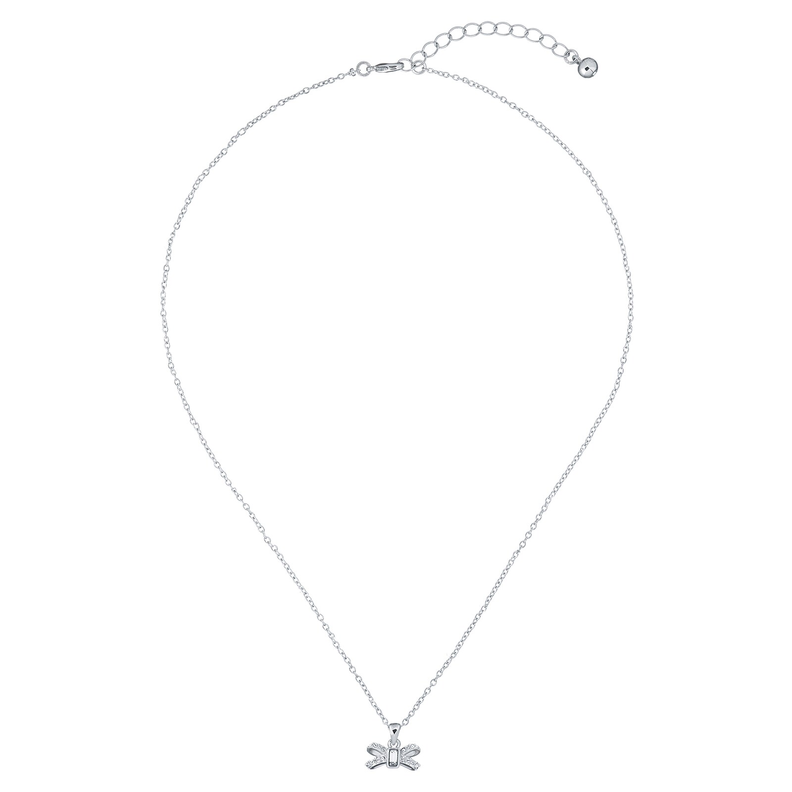 Ted Baker Crystal Bow Pendant