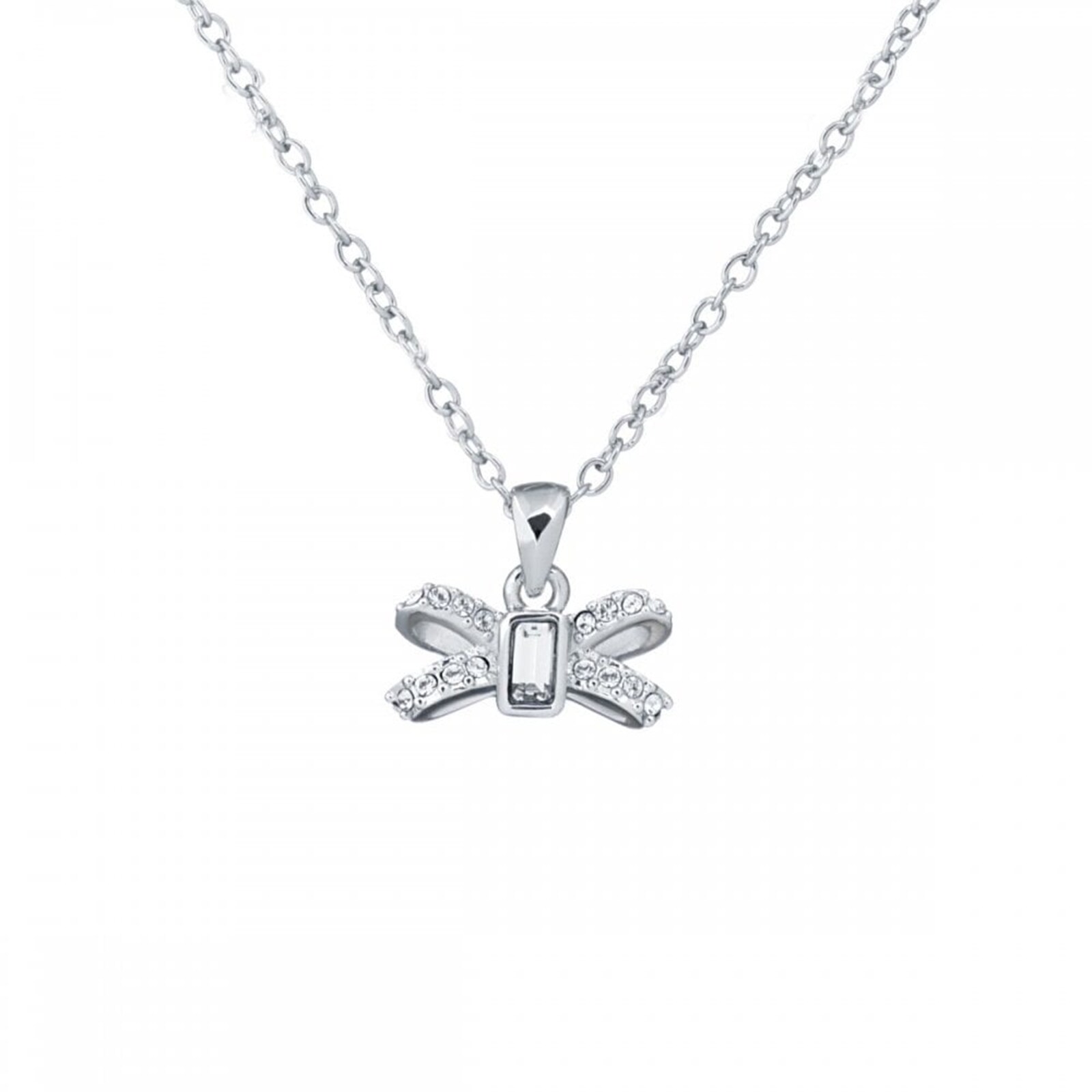 Ted Baker Crystal Bow Pendant