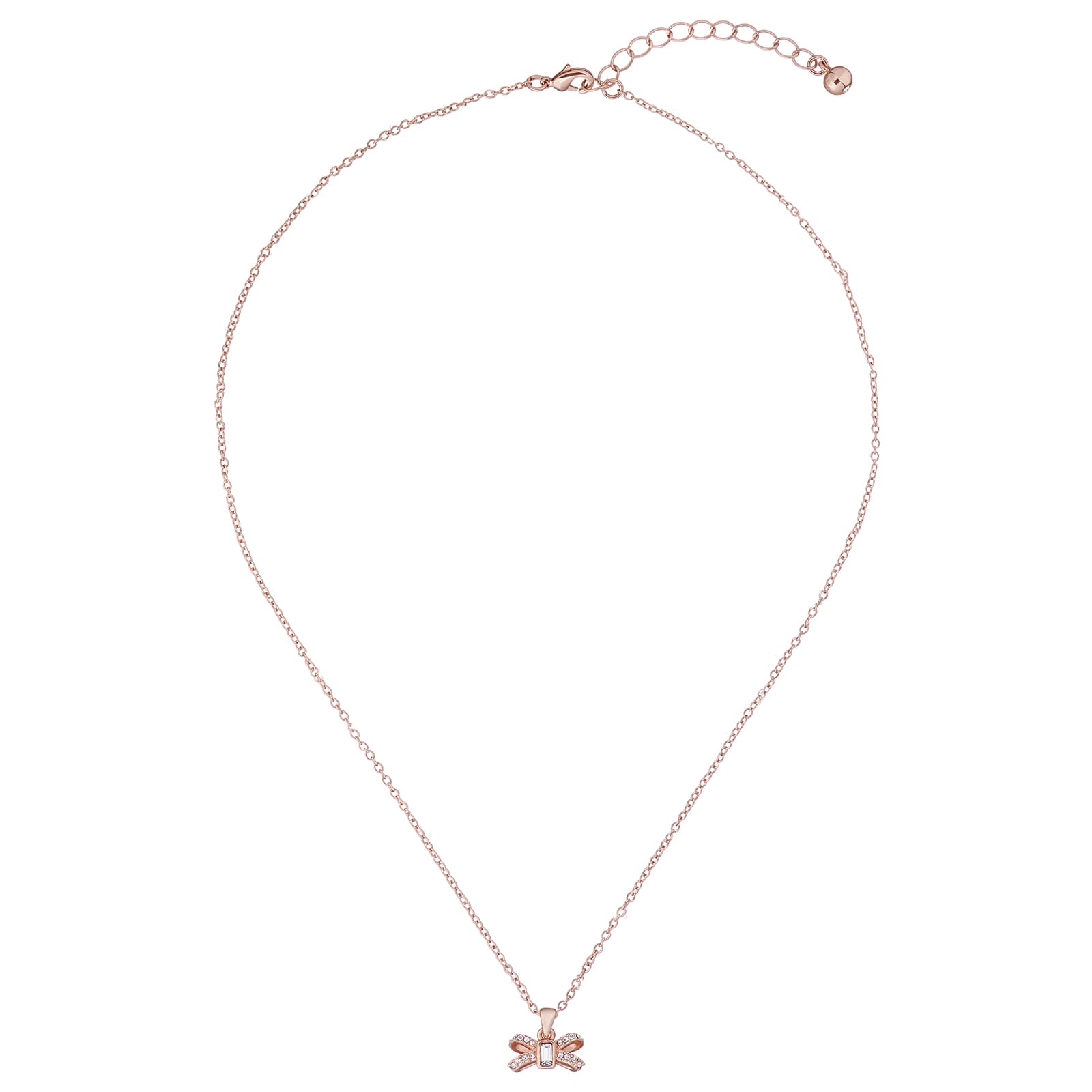 Ted Baker Crystal Bow Pendant