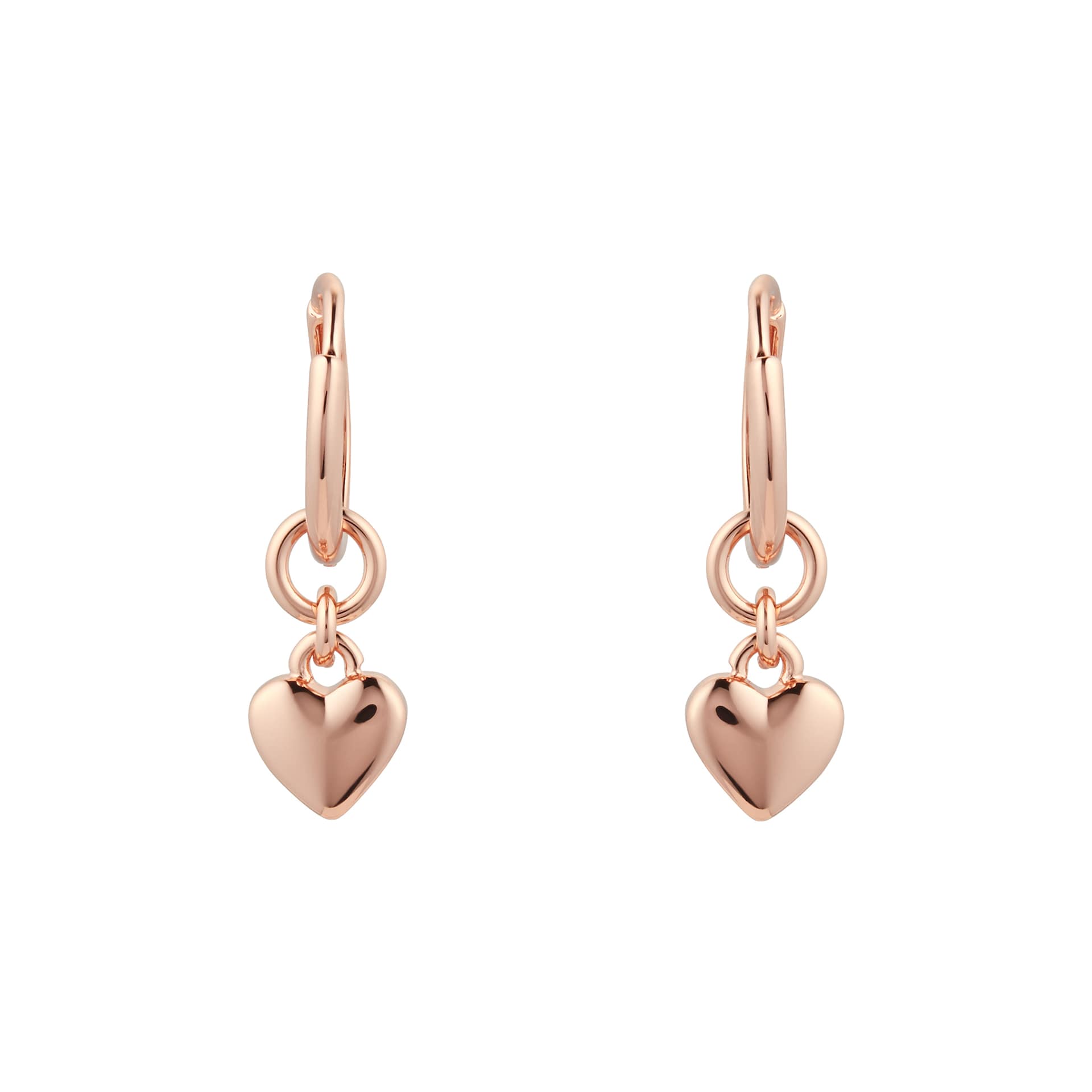 Ted Baker Te Baker Tiny Heart Huggie Hoop Earrings