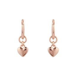 37240765 - Te Baker Tiny Heart Huggie Hoop Earrings