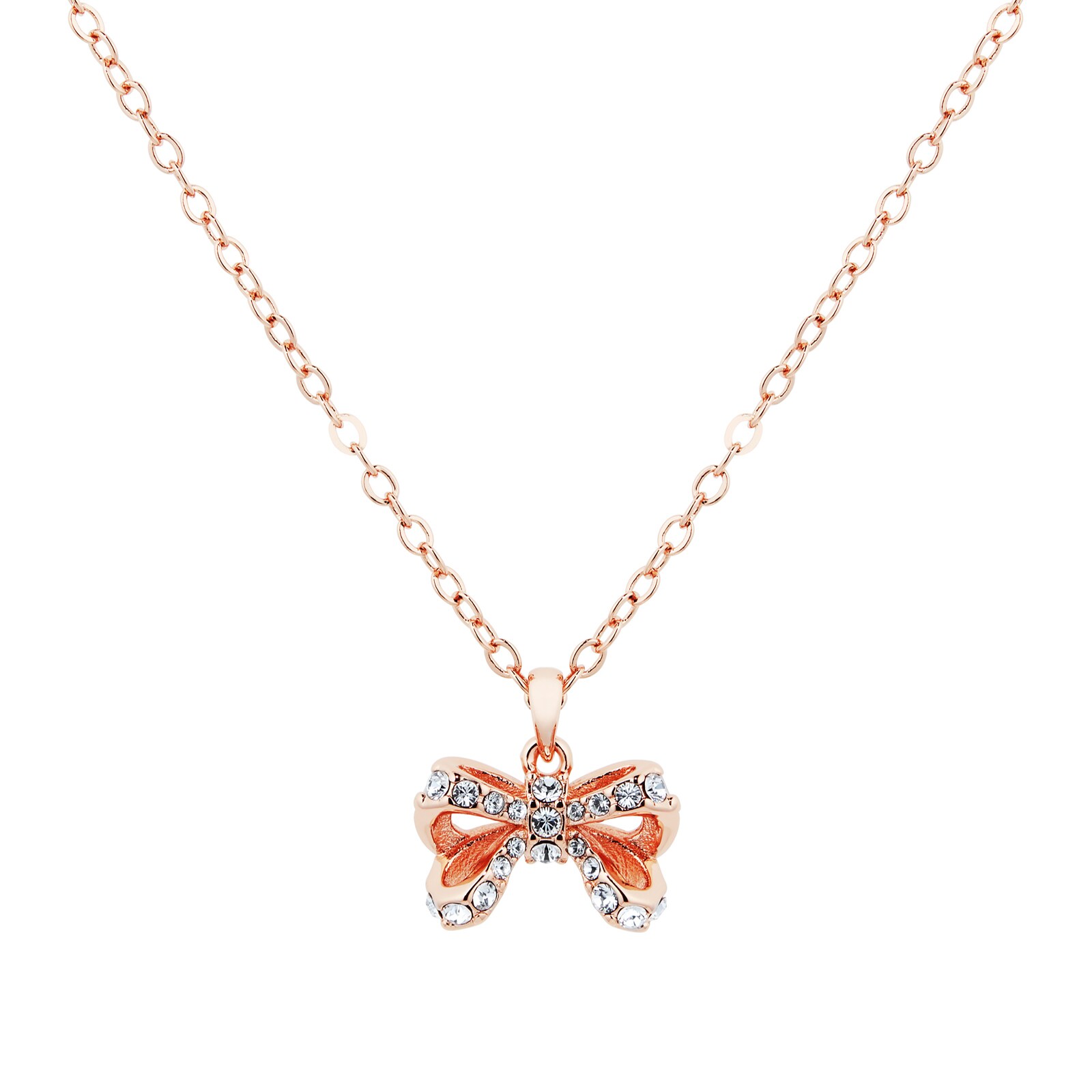 Ted Baker Crystal Petite Bow Pendant