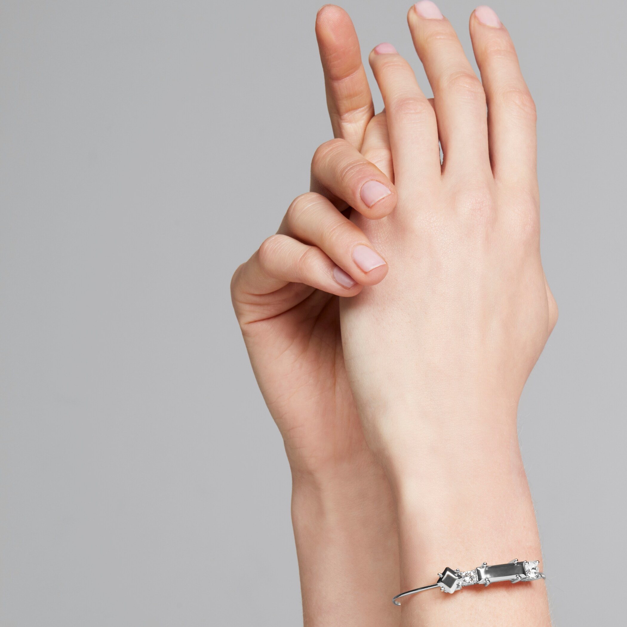 Ted Baker Summa Silver Crystal Startlet Cuff