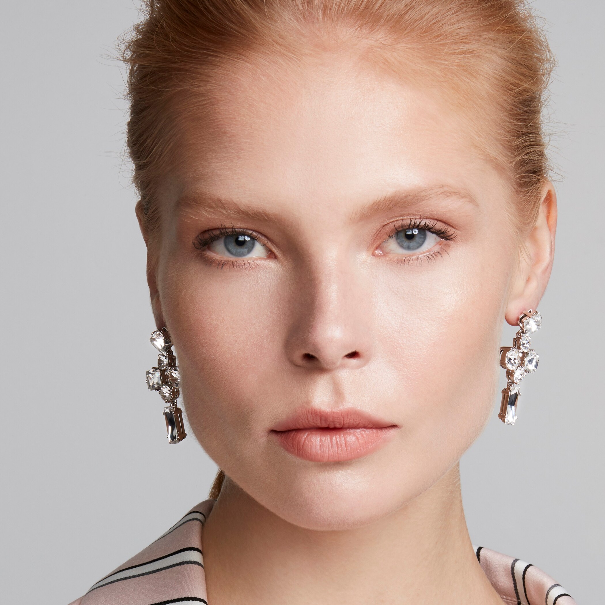 Ted Baker Satara Silver Crystal Startlet Drop Earrings