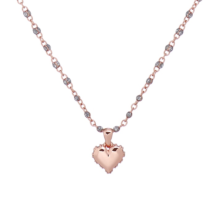 Ted Baker Ted Baker Rose Gold Coloured Cubic Zirconia Saraah Sparkle Heart Pendant