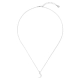 Ted Baker Ted Baker Silver Coloured Cubic Zirconia Marai Crescent Moon Pendant