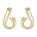 Ted Baker Yellow Gold Coloured Isanna Infinity Chain Hoops